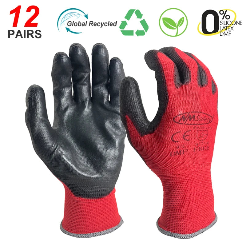 Work Gloves (12 Pairs)