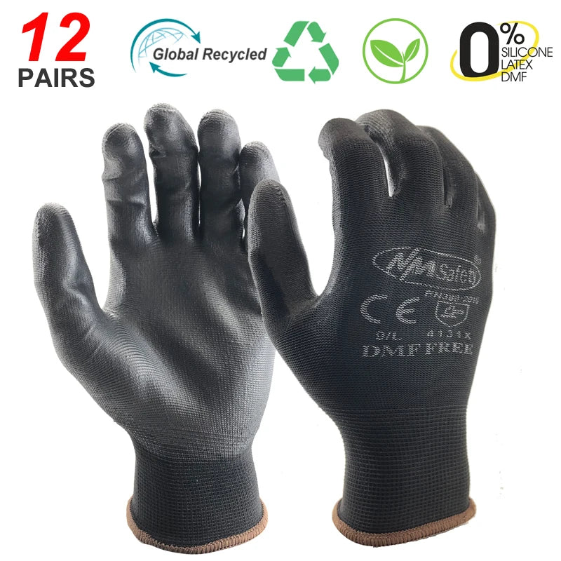 Work Gloves (12 Pairs)