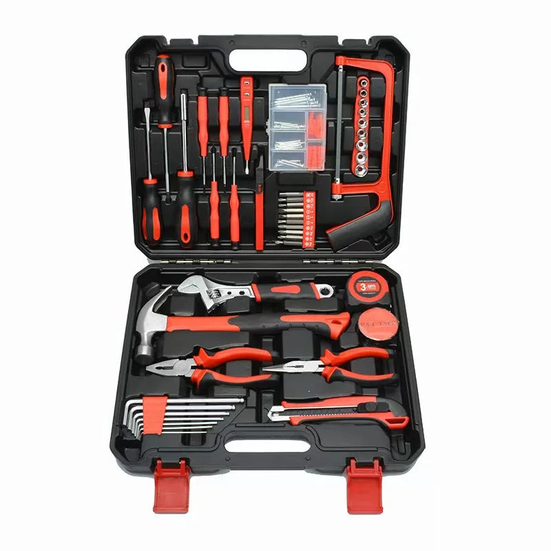 Household Hardware Electric Combination Tool Set, Manual Set, Multi-functional Essential for Household Maintenance