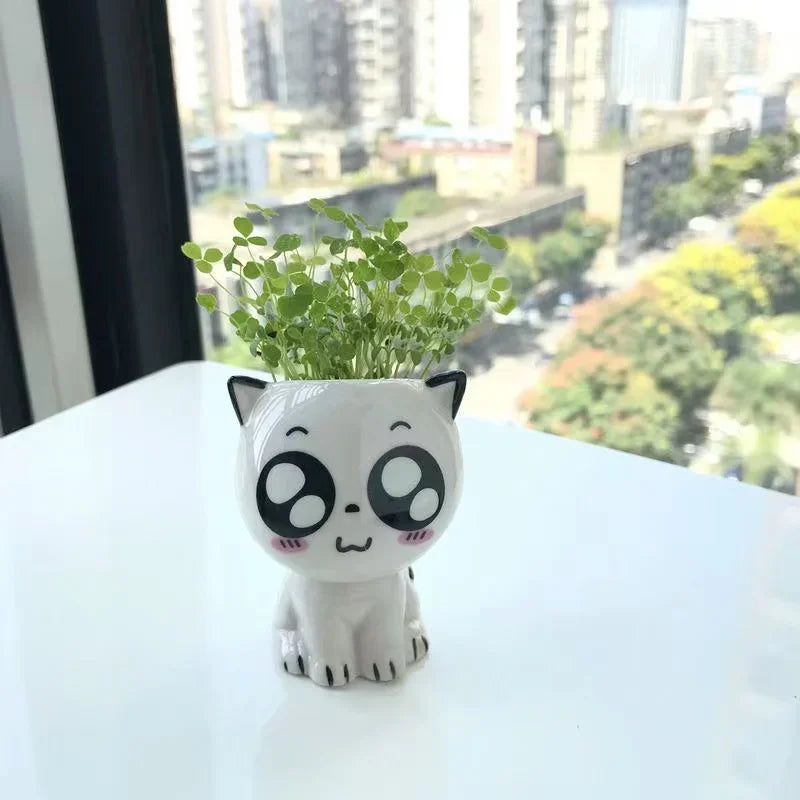 Cat Flower Pot (Small)