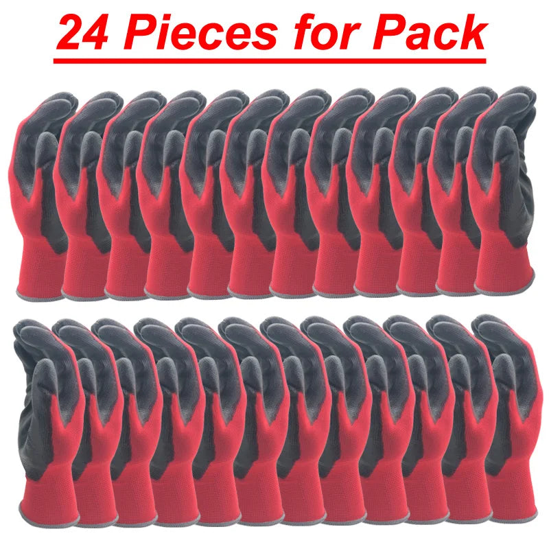 Work Gloves (12 Pairs)