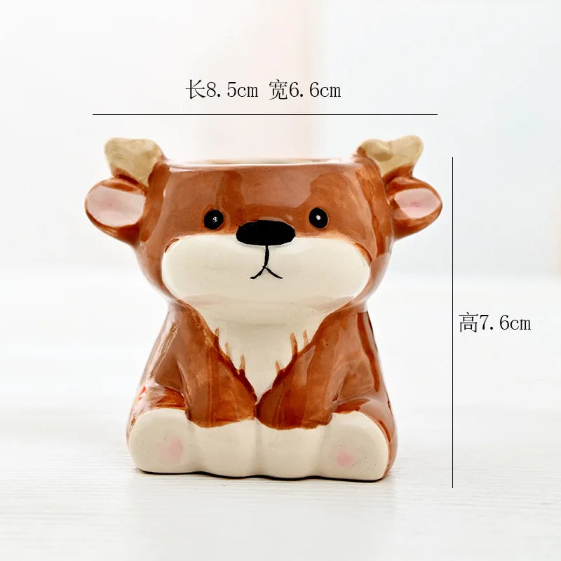 Animals Flower Pot (Small)