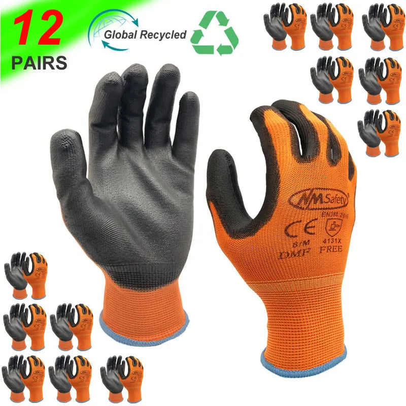 Work Gloves (12 Pairs)