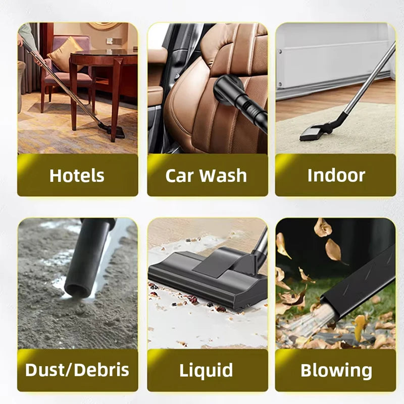 Vacuum Cleaner 25L/40L Wet And Dry Blowing 3 in 1 High Power Car Wash Shop Hotel Household Commercial Industrial Vacuum Cleaner