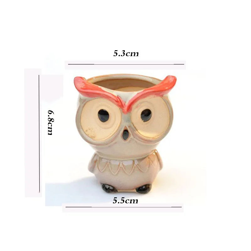 Owl Flower Pot (Small)