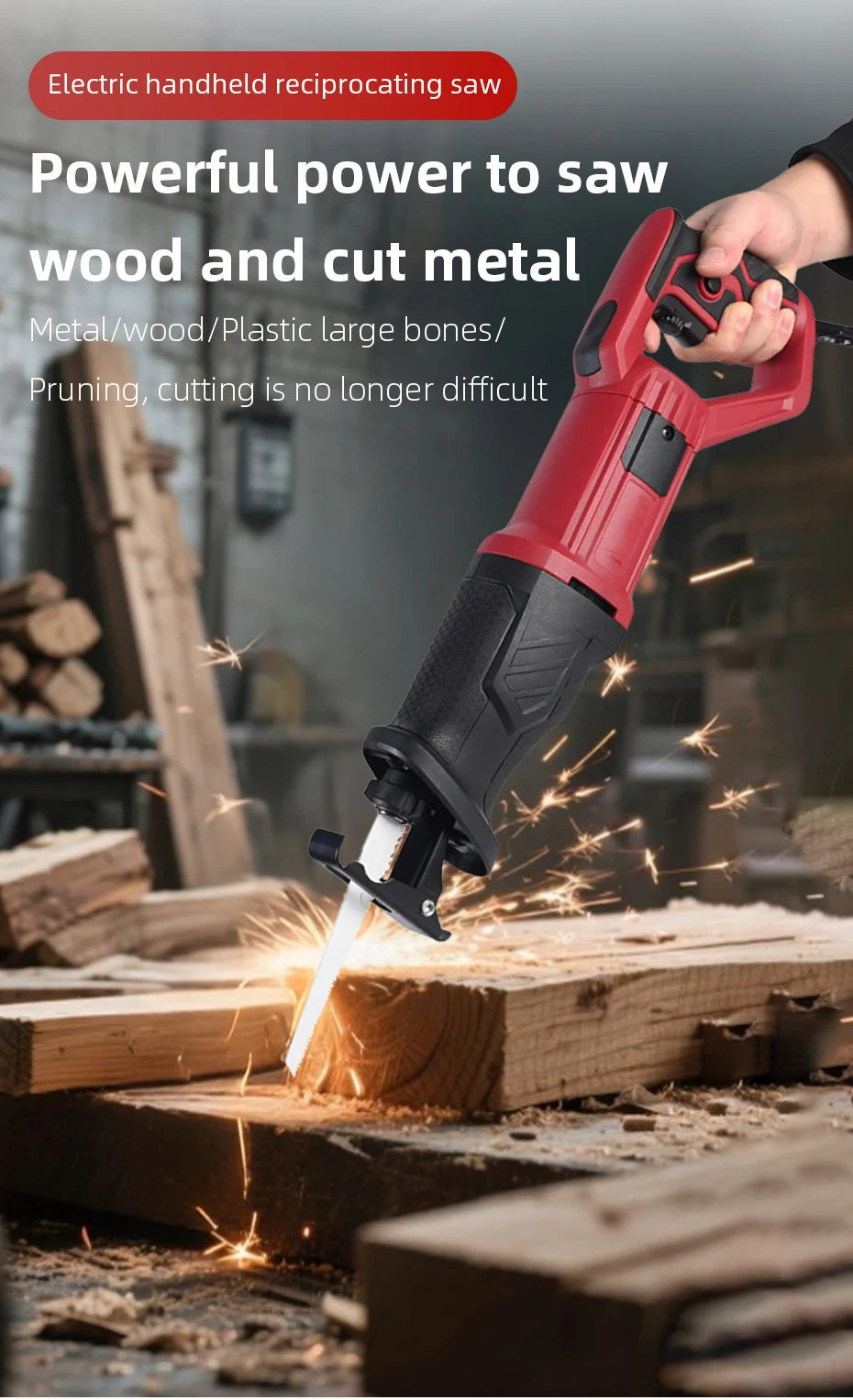 Electric Reciprocating Saw