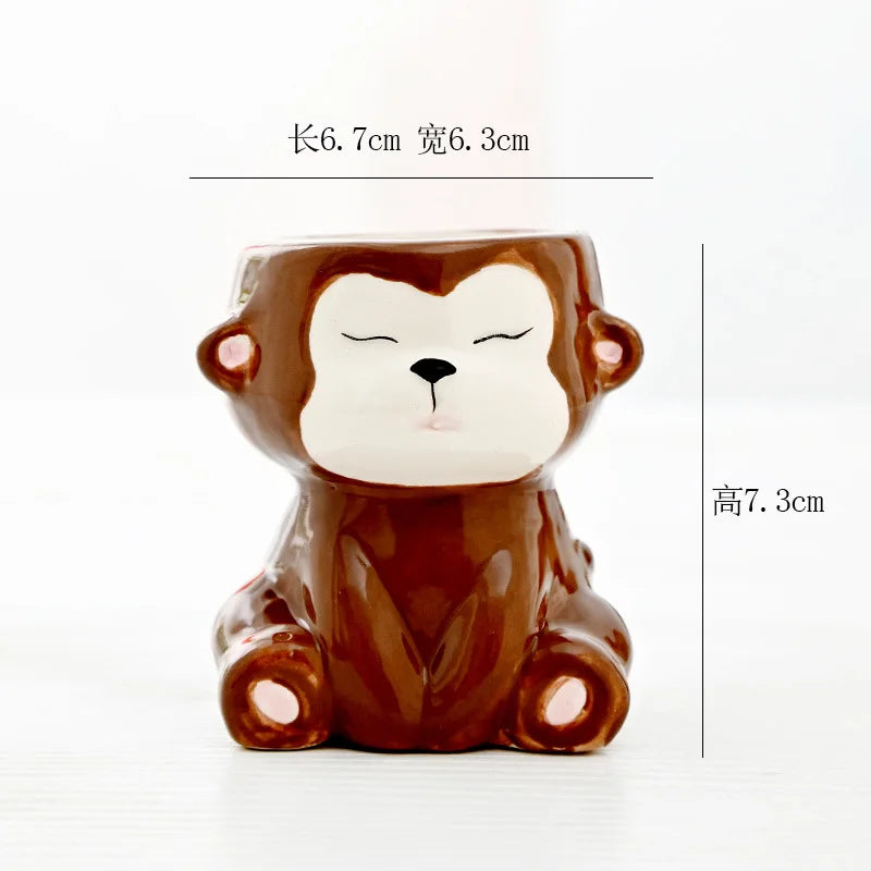 Animals Flower Pot (Small)