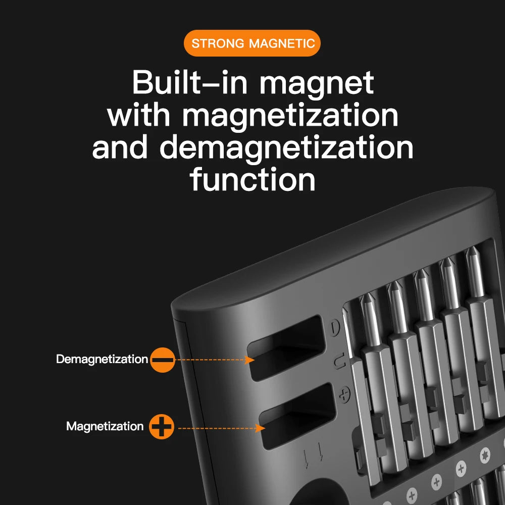 51 in 1 Precision Screwdriver Set Portable Manual Hand Tool Kit Wireless Cordless Magnetic Small Bit for Xiaomi Mobile Phone New