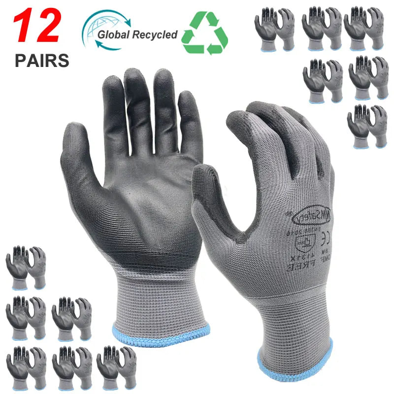Work Gloves (12 Pairs)