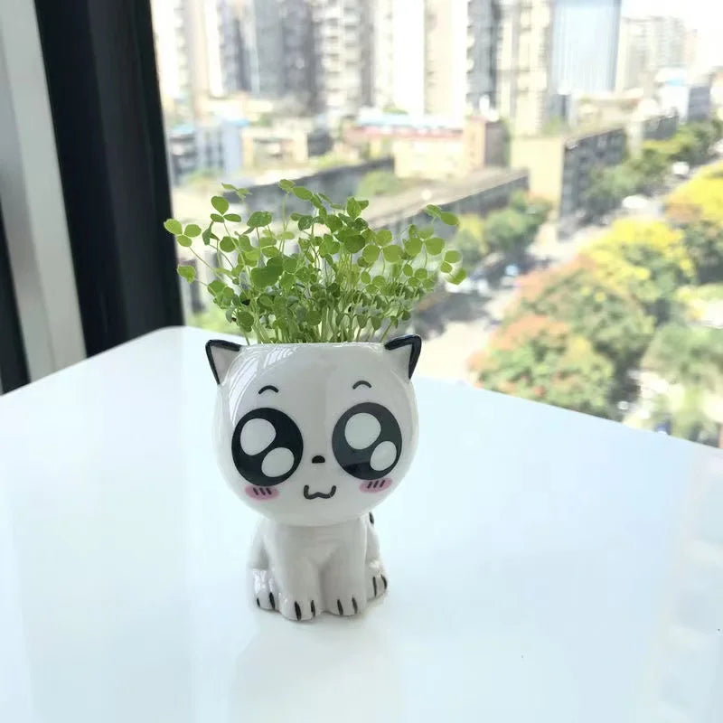 Cat Flower Pot (Small)