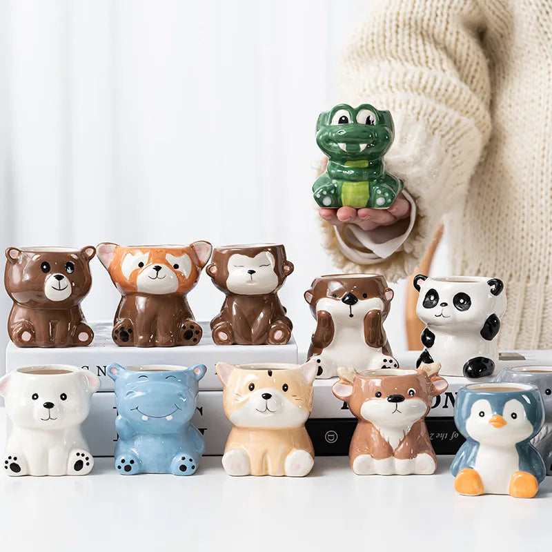 Animals Flower Pot (Small)