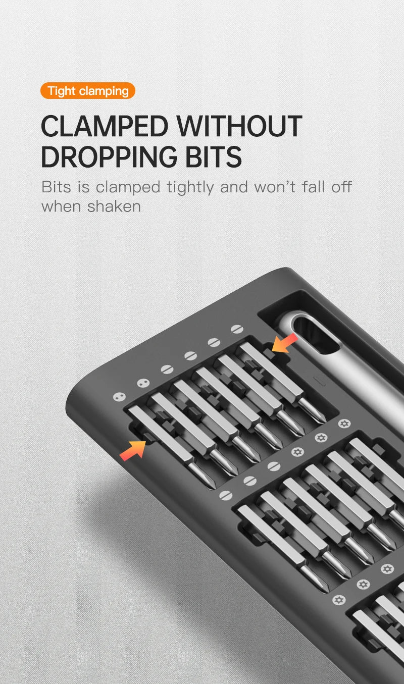 51 in 1 Precision Screwdriver Set Portable Manual Hand Tool Kit Wireless Cordless Magnetic Small Bit for Xiaomi Mobile Phone New