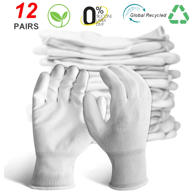 Work Gloves (12 Pairs)